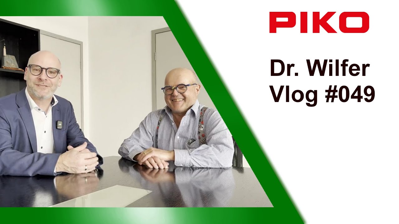 PIKO [W049] Vlog Dr. René F. Wilfer & Rainer Landwehr - Produktion der TT E-Lok BR 243 - BTS