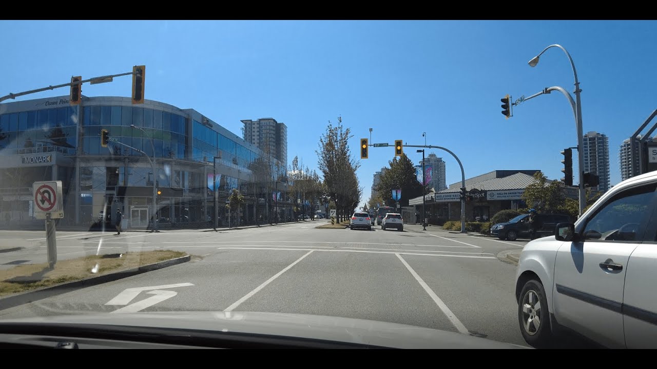 4K 60fps | Driving to White Rock!