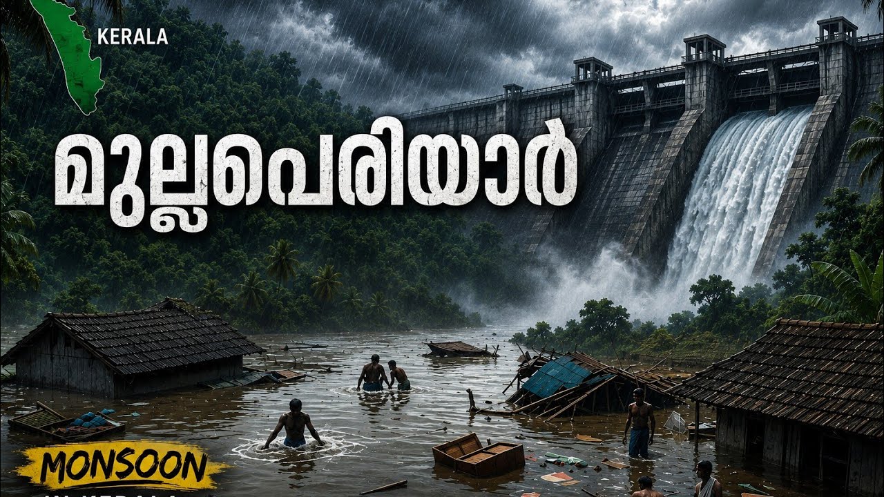Monsoon Flood in Kerala 🌧️ | Heavy Rain, Mullapperiyaaru& Dam Overflow | Nature's Fury/#monsoon#rain