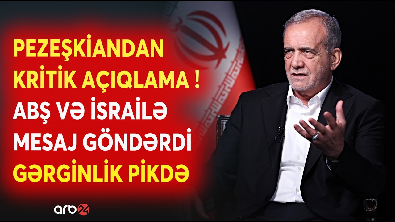 İran rəhbərliyindən BƏYANAT! - ABŞ və İsrailə MESAJ GÖNDƏRİLDİ - GƏRGİNLİK ZİRVƏDƏ