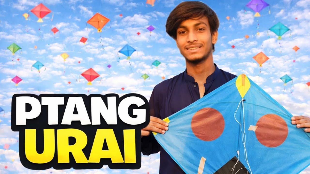 Patang ura li 😄 waji ne katwabhi di Kya patang 😁