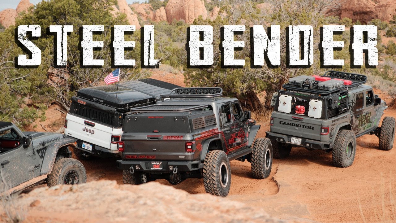 Putting Our Gladiators to the Test on Steel Bender in Moab, Utah.