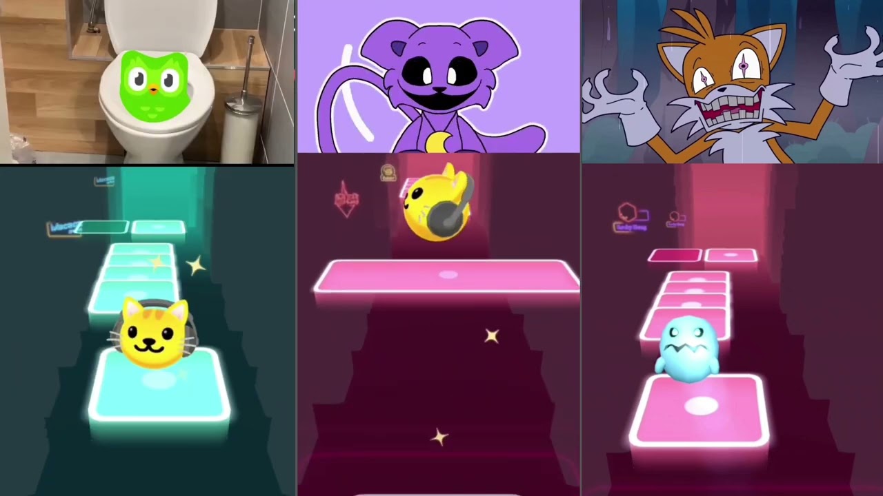 Smiling Critters Animation & Crazy Tails & Duolingo - Coffin Dance Song (COVER)
