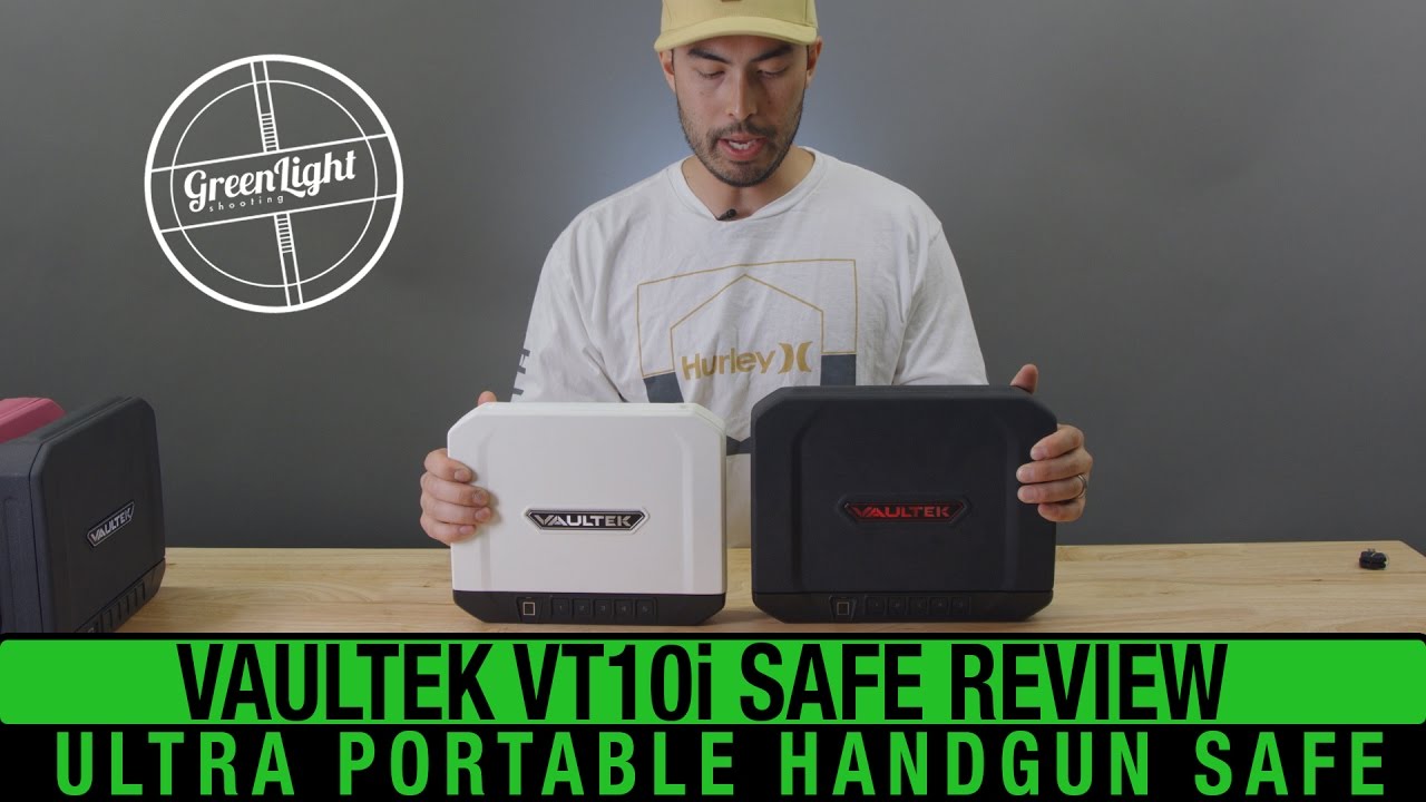 Ultra Portable Handgun Safe - Vaultek VT10i Review & Size Comparison