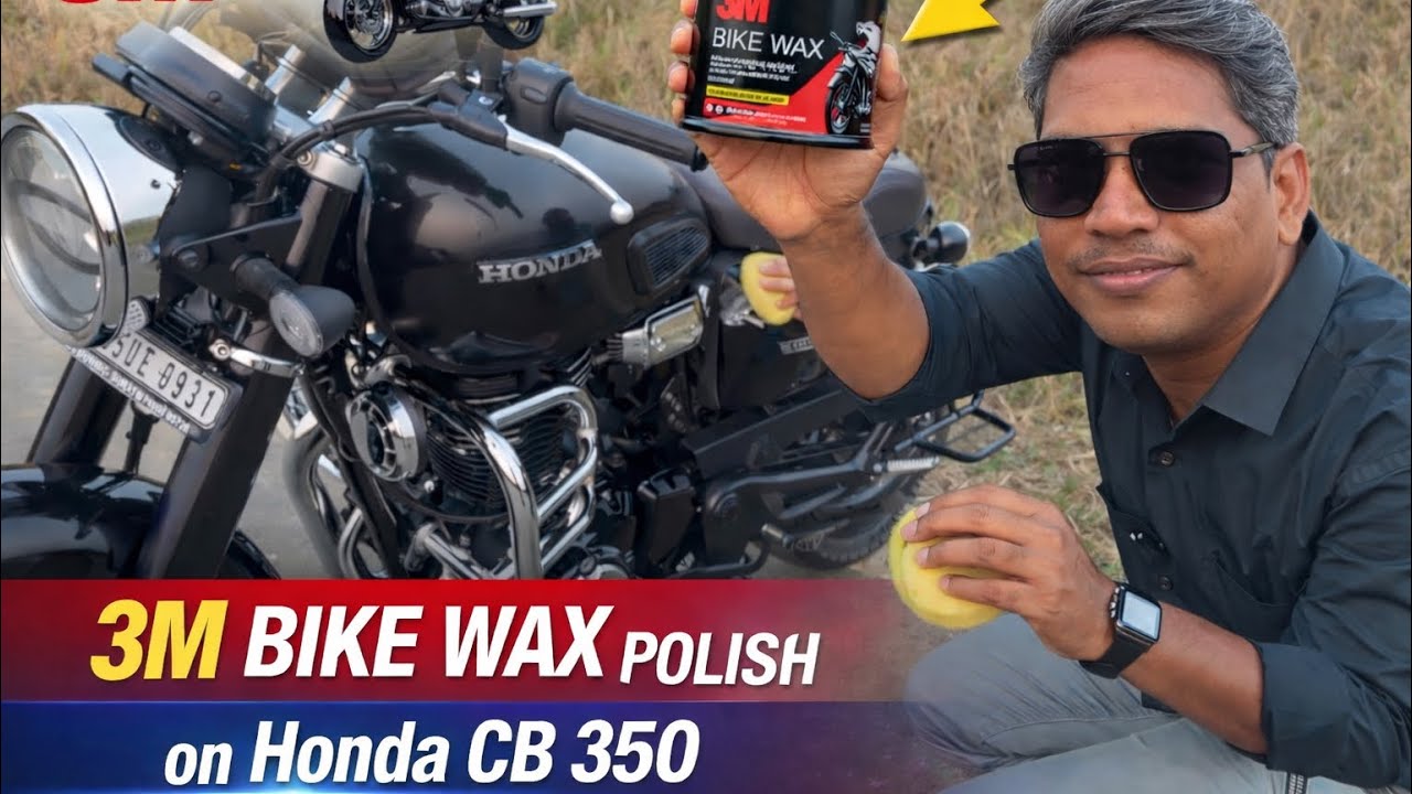 Best Wax Polish For Honda CB 350 or Honda CB 350 Hness | Maintain Bike Shine For Long #hondacb350 