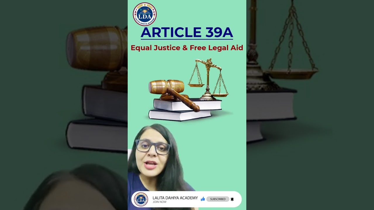 Article 39A #shorts #ias #ips #pcs #youtubeshorts #viralvideo #lalitadahiya #lalitadahiyaacademyapp