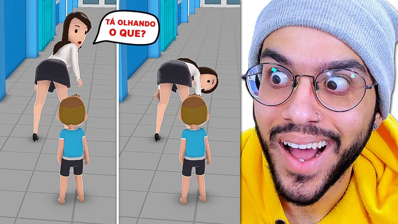 FUI ESPIAR A PROFESSORA E ME DEI MAL!