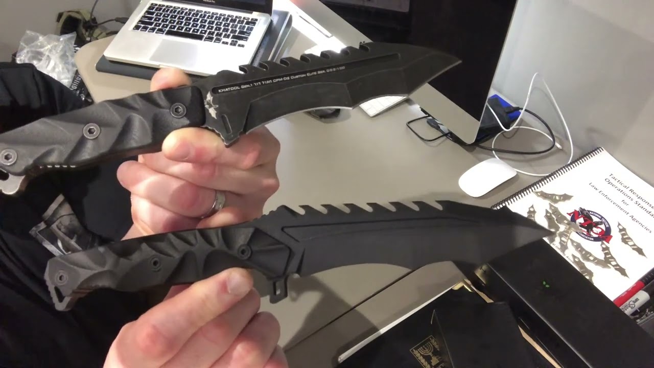 The Khatool Gen 2 - Nir Maman and Lotar Combat Knives