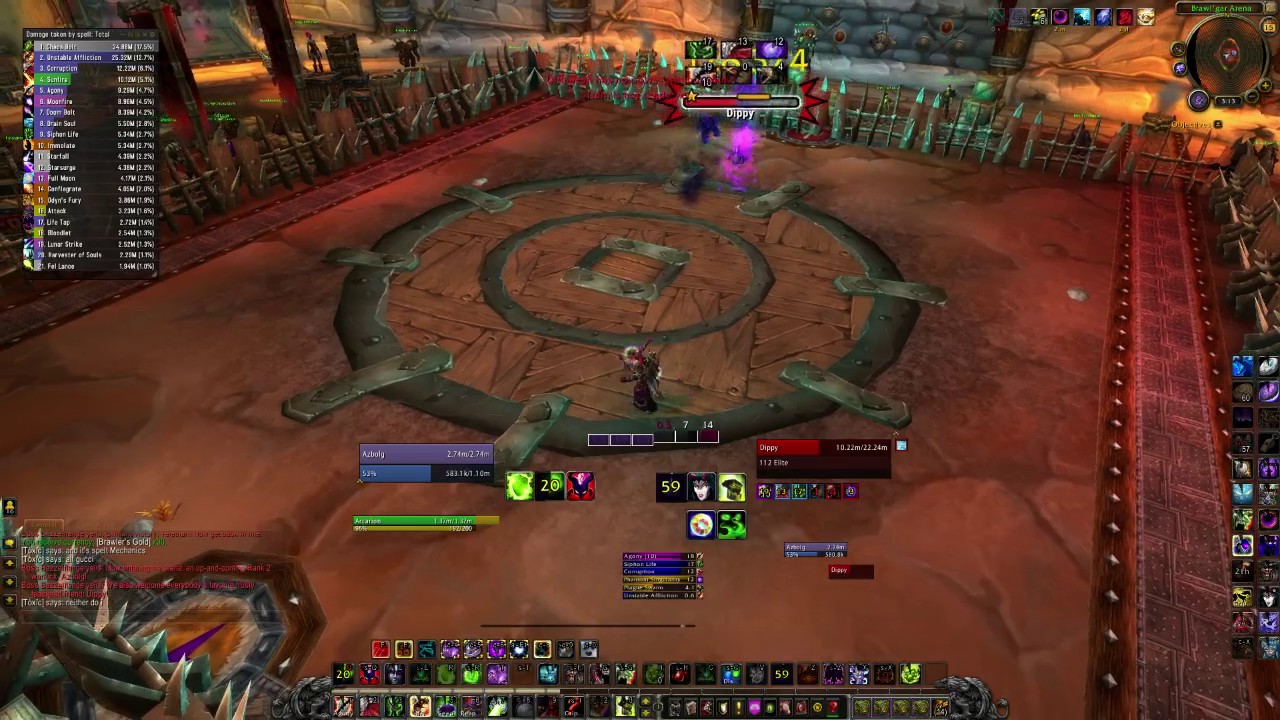 WoW PvE  Brawlers Guild Rank 2 Boss 1 Dippy