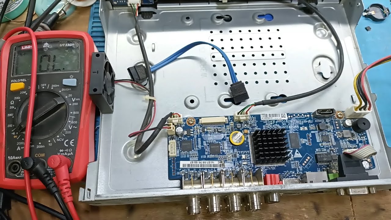 cp plus 8 channel dvr burnt case solved