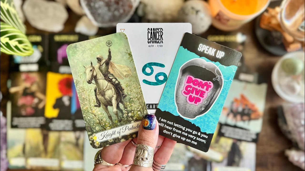 CANCER! Here they come to test the waters and see if you will welcome them back! ♋️ TIMELESS ♋️