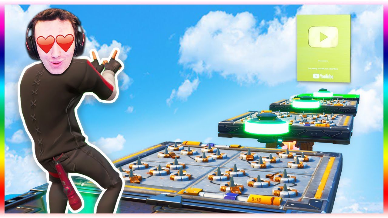 ProHenis 1,000,000 Subscriber Deathrun! (Fortnite Creative Mode)