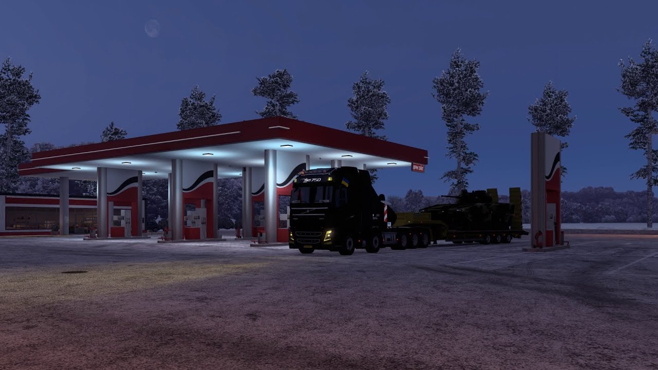 ETS2 Ukraine Kyiv to Bashtanka (music video)