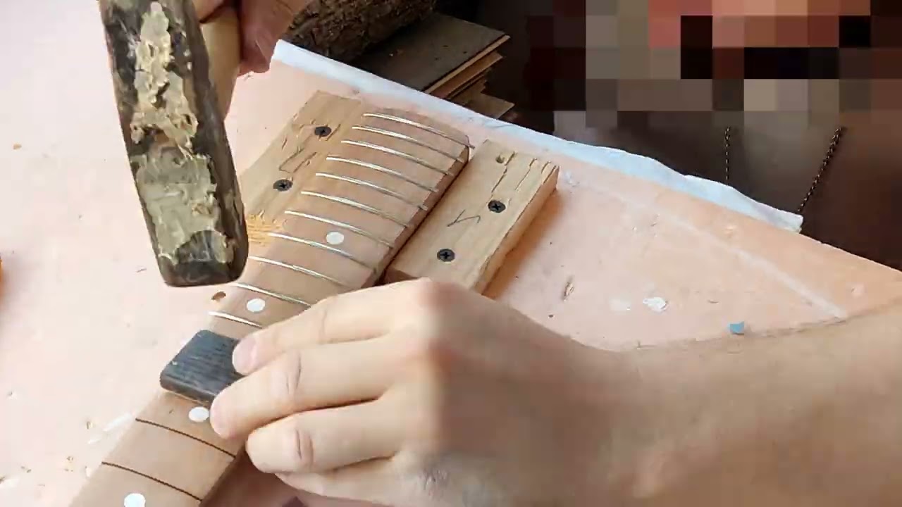 4К Реставрация советской электрогитары 