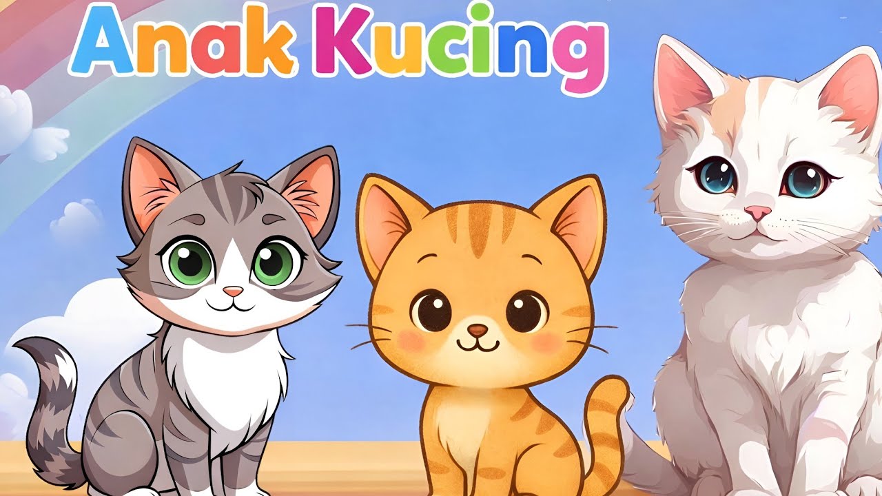 Anak Kucing - Lagu Anak Anak - Lagu Anak Viral - Lagu Anak Terbaru