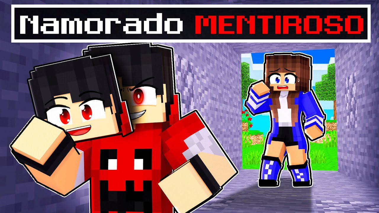 Meu NAMORADO é um MENTIROSO no Minecraft ◂Miika▸