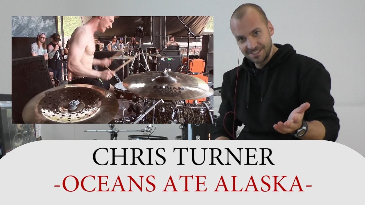 Drum Teacher Reacts to Chris Turner - Drummer of Oceans Ate Alaska