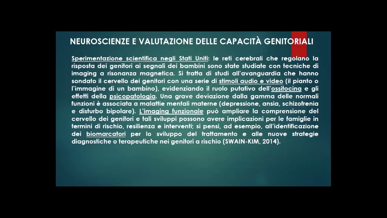 LA VALUTAZIONE DELLE CAPACIT&Agrave; GENITORIALI