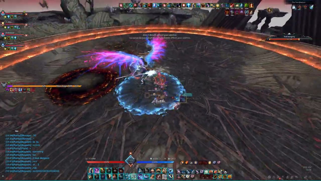Menma's TERA - Gunner - the Veil - 15.2 M/s (+3)