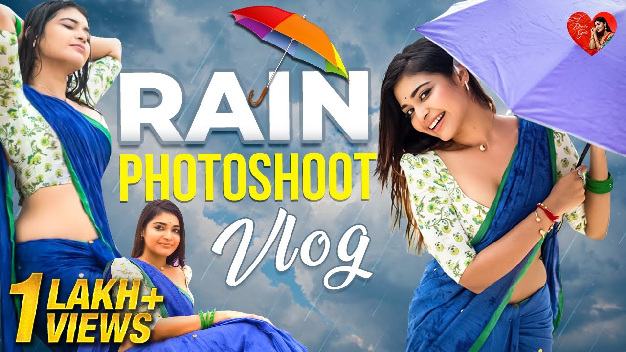 Rain Photoshoot Vlog | Actor Sathish | Sunny Leone | Dharsha Gupta