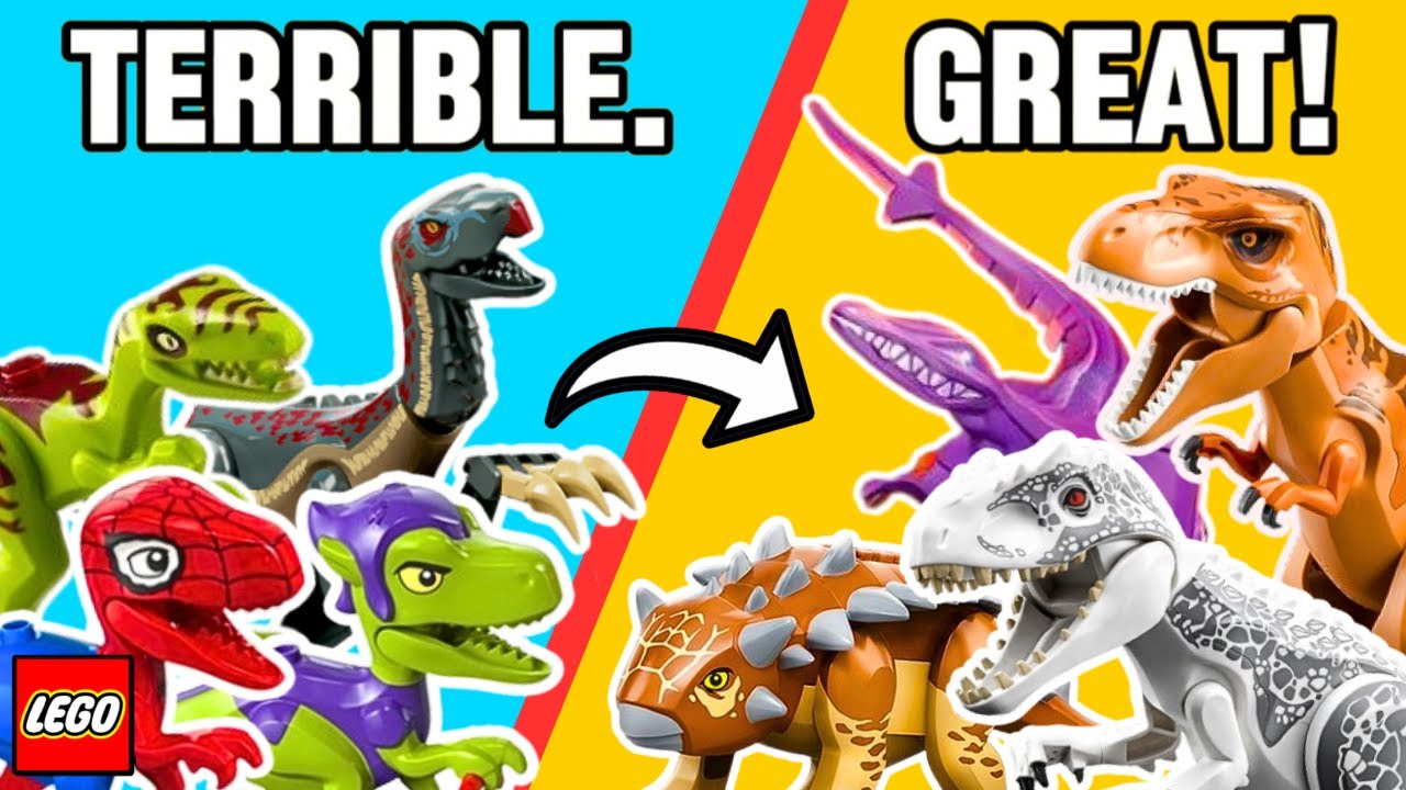 Ranking EVERY LEGO Dinosaur! (part 1)