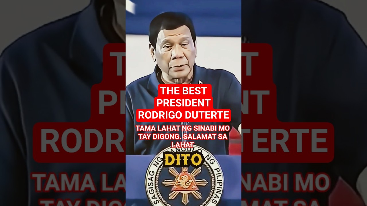 Rodrigo Duterte Speech will make you Cry #rodrigoduterte #bestpresident #bongbongmarcos #icc