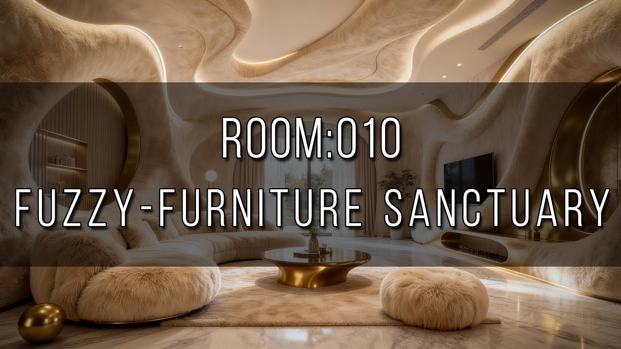 ROOM 010: Fuzzy-Furniture Sanctuary | Интеллектуальный поток & Бесконечный фокус [4K UHD]