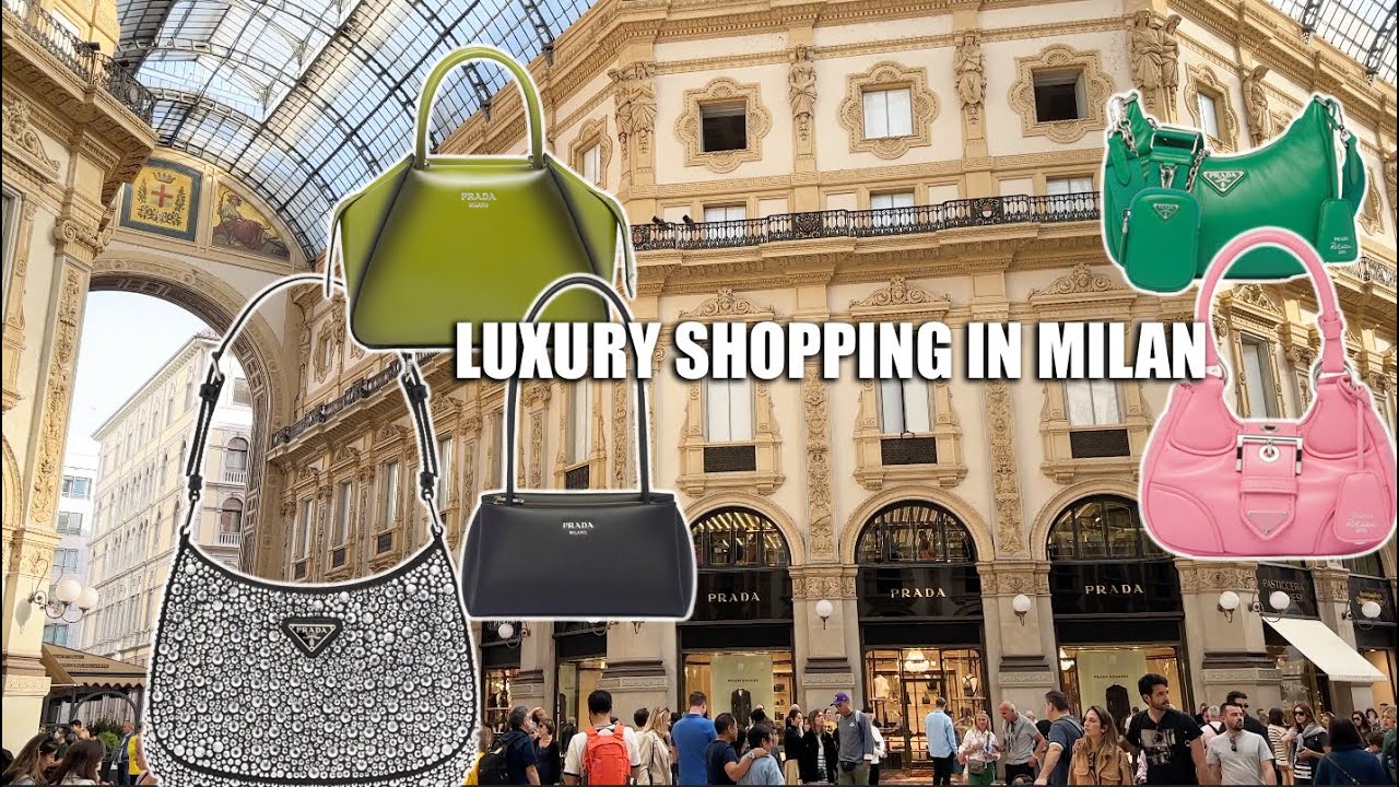 PRADA MILAN LUXURY SHOPPING VLOG → Full Store Tour 🇮🇹 Bags, Shoes, Jewelry & More 🇮🇹