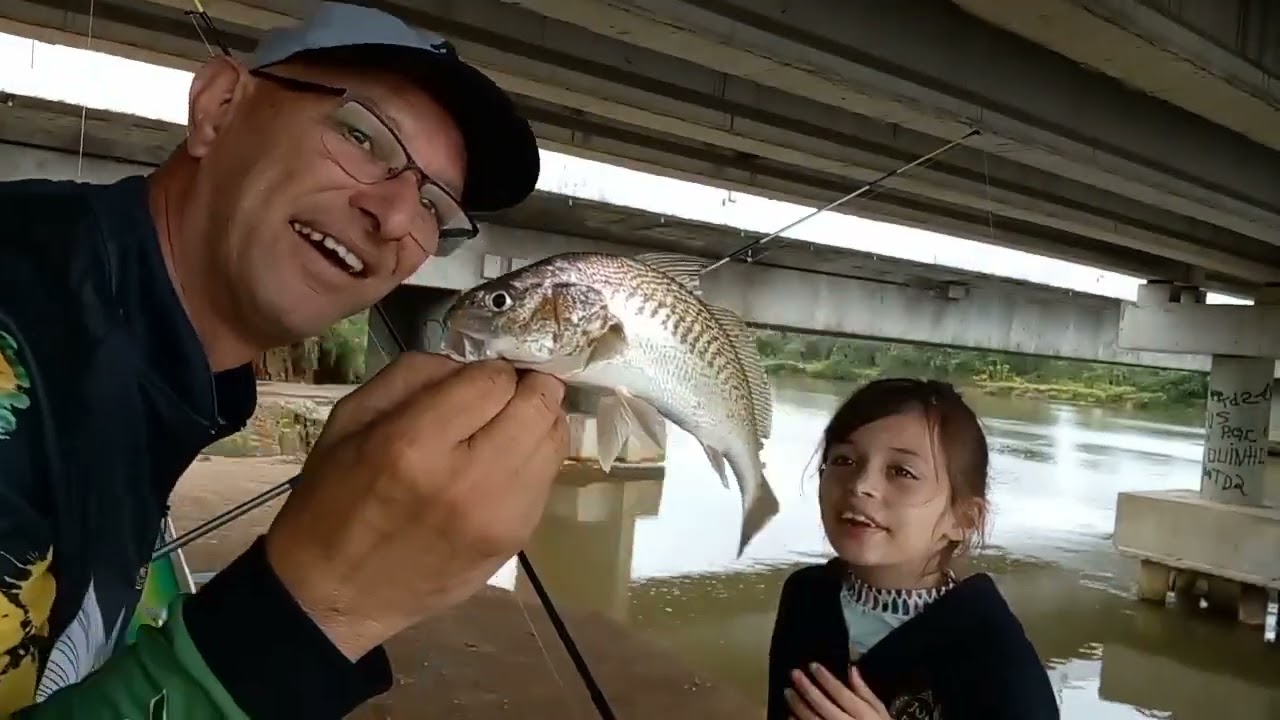 pescaria na Ponte do rio Cubatão palhoça  SC