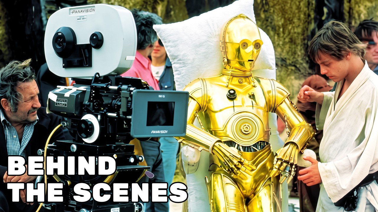 Inside STAR WARS - A NEW HOPE: Rare 1977 Behind the Scenes in 4K