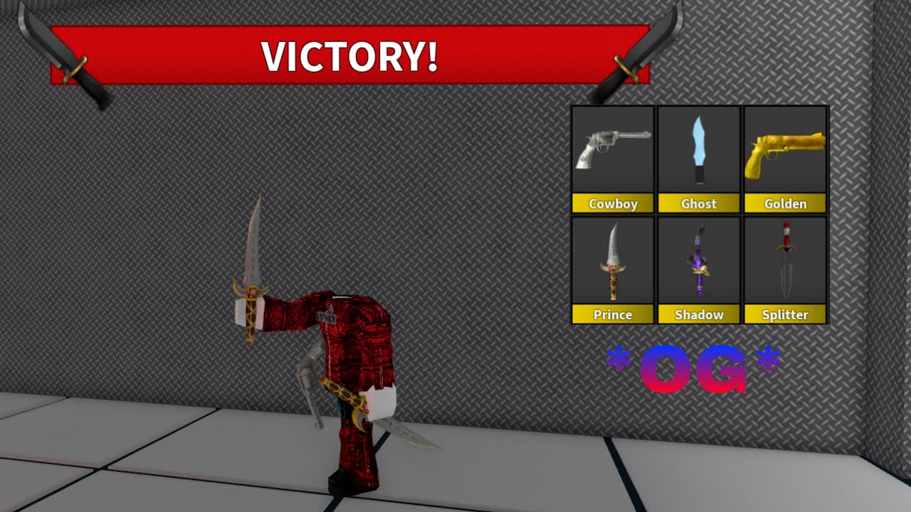 MM2 MONTAGE WITH ONLY OG WEAPONS (Murder Mystery 2)