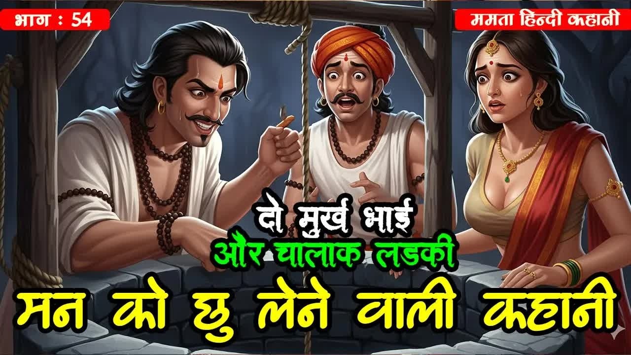 219🔴 दो मुर्ख भाई और चालक लड़की, Man ko chu Lene Wali 3 Kahaniya, New Hindi Story, New Moral Story.