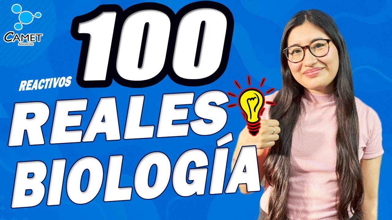 100 REACTIVOS FILTRADOS BIOLOGÍA EXANI II 2025💥 El directo que te va a subir el puntaje