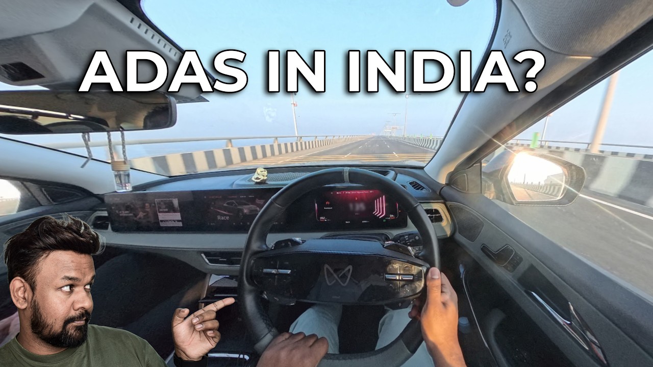 Mahindra XEV 9e ka best feature. Uska Auto-Pilot! 