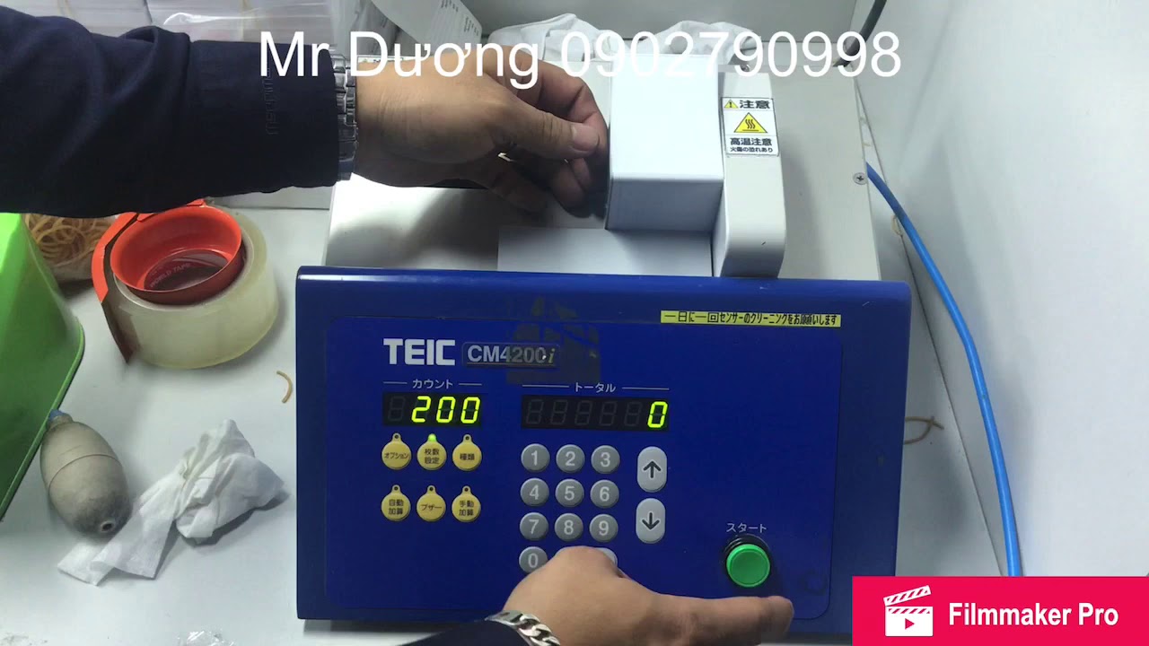 Máy đếm quang Daio CM 4200i Uchida