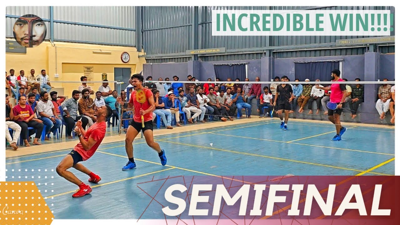 LOKESH/NAVEEN VS ADHIN/KAMAL: SINGAPORE SARAVANAN ALL INDIA OPEN BADMINTON TOURNAMENT