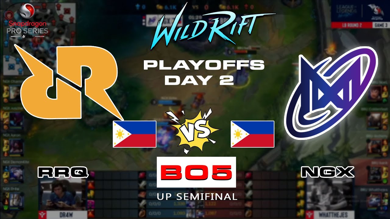 Nigma Galaxy vs RRQ - ESL Snapdragon Pro Series 2022 APAC - Group Stage
