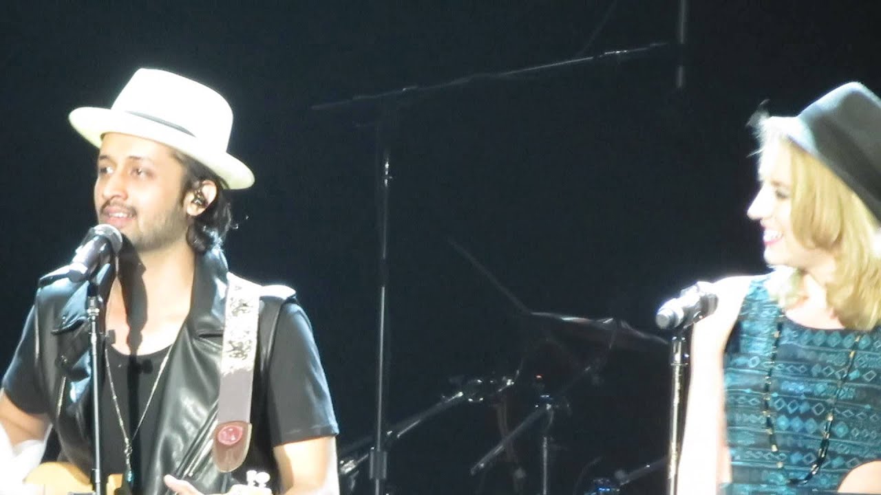 Atif Aslam with Nina Noir (One who learnt from Michael Jackson's vocal coach)