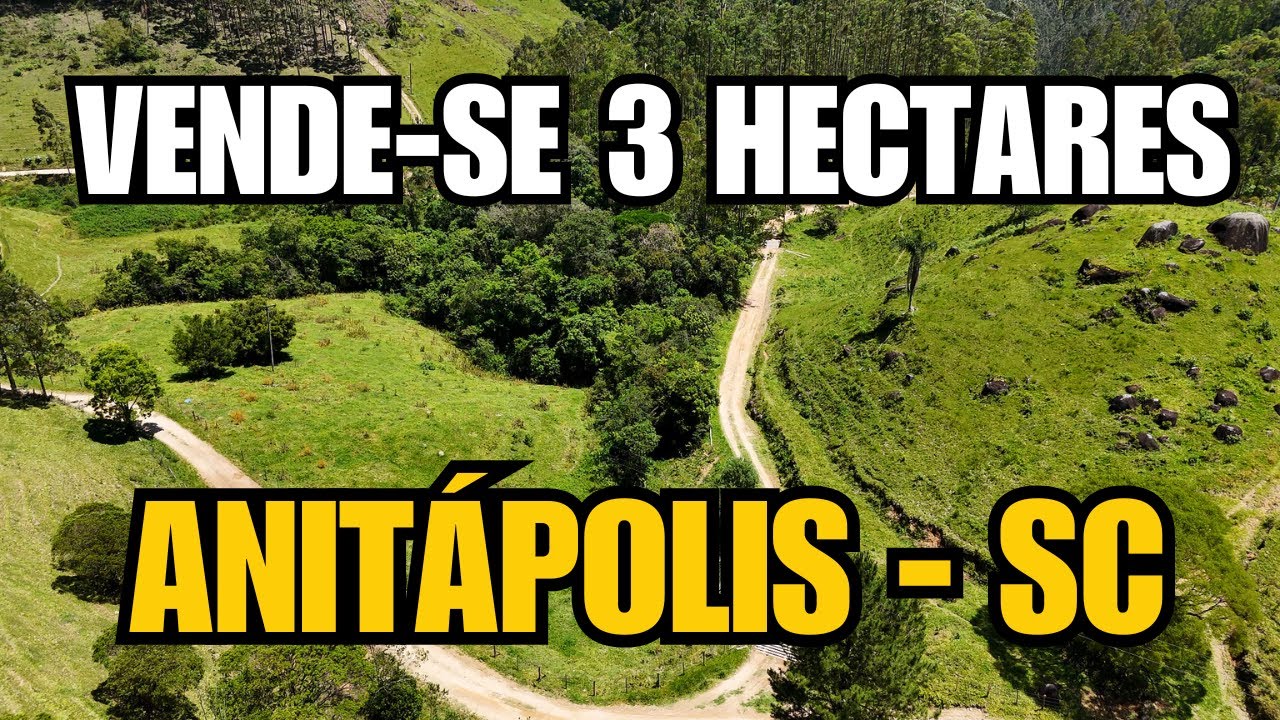 SÍTIO COM 3 HECTARES EM ANITÁPOLIS - SC