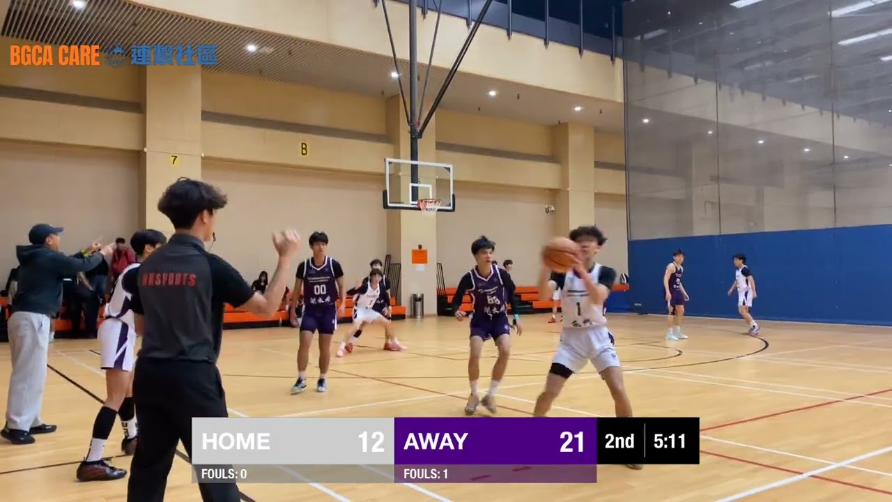 BGCACARE 20260307 U19男B-隊3屯門 vs U19男B-隊4深水埗 Qtr 2
