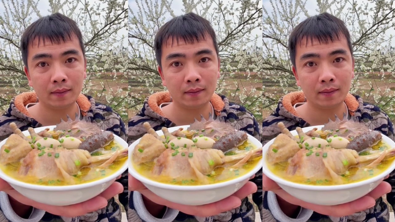 Rural Food – Satisfying Eating Chicken Soup | Home Style Village Eating Show