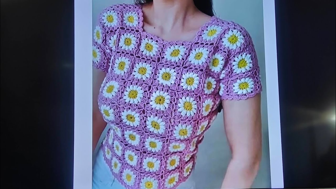 เสื้อถักโครเชต์กับบุบผาพารวย