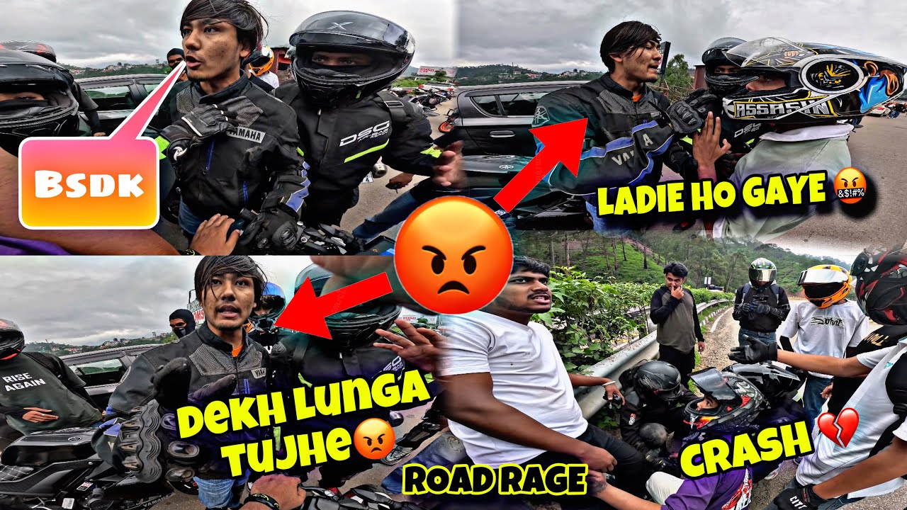 Road rage Sunday ride per fight 🤬hogai police aagai😳RC crash 😨@Rohityadav01vlogs