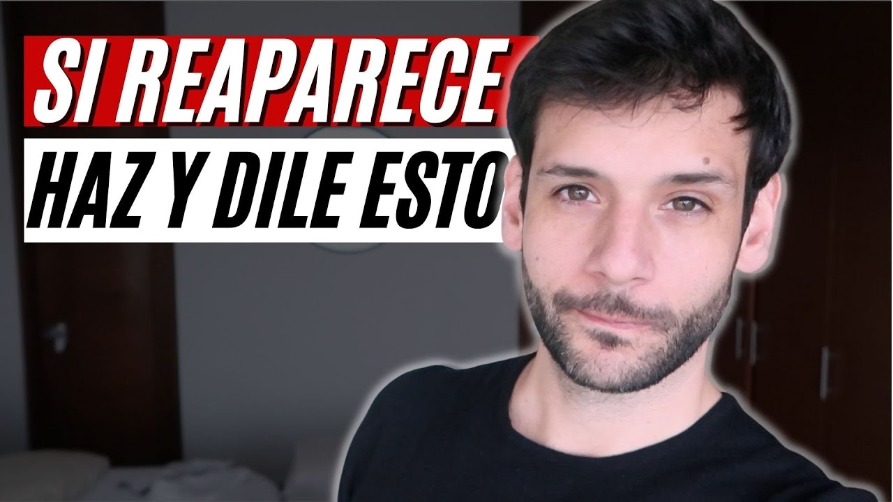Si Reaparece de la Nada, HAZ y DILE ESTO | Quedará 🤔😑| JORGE ESPINOSA