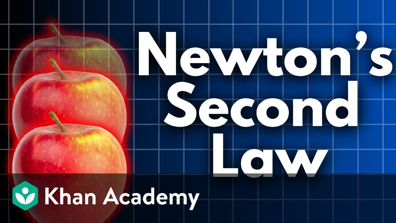 Newton's second law | Middle school physics | Khan Academy