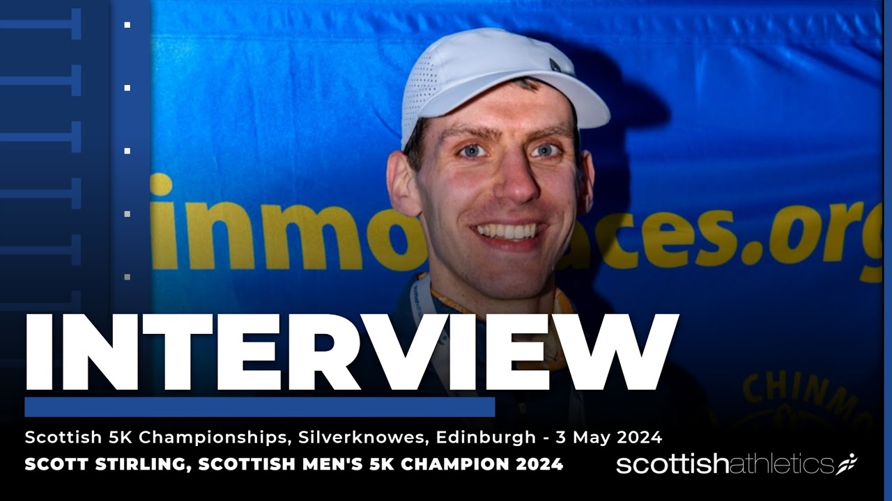 Scott Stirling, Scottish Men's 5K Champion 2024
