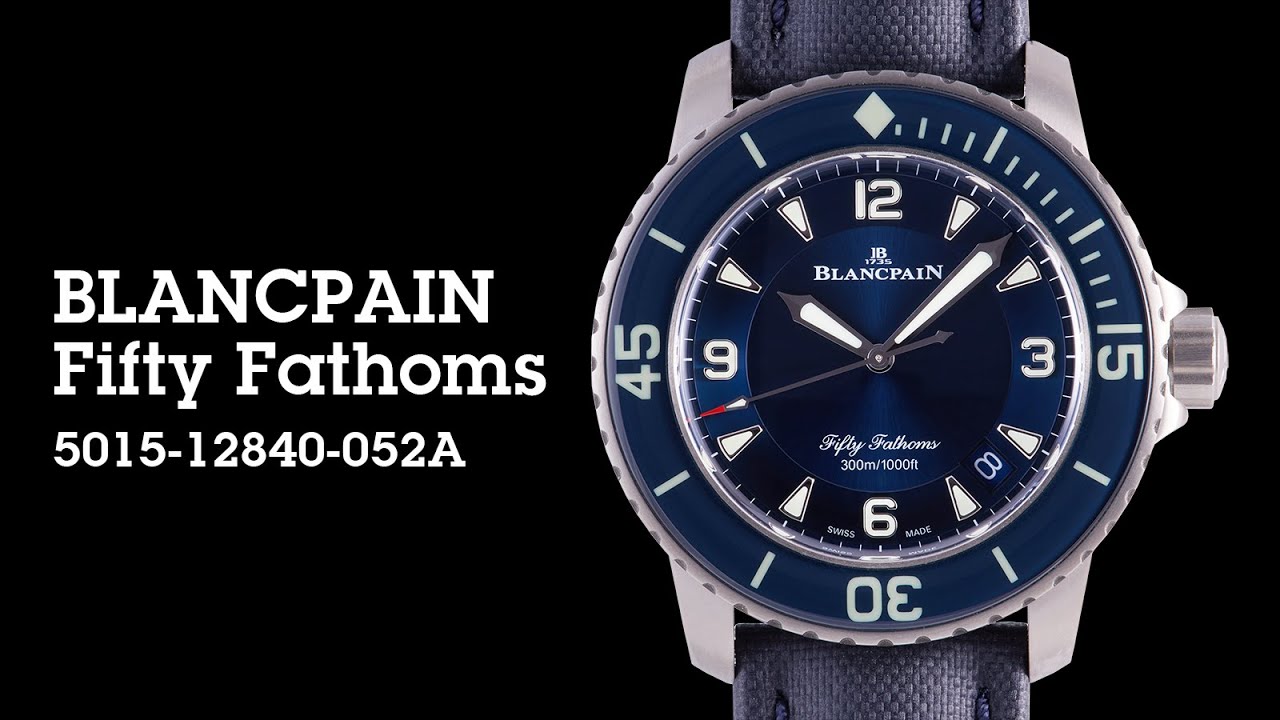 BLANCPAIN Fifty Fathoms 5015-12840-052A