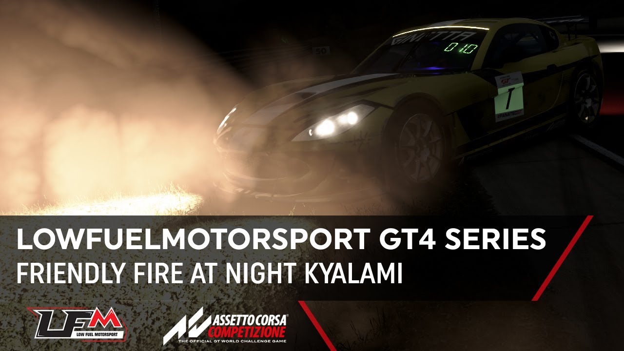 LowFuelMotorsport GT4 Series: Friendly fire at Kyalami / Assetto Corsa Competizione
