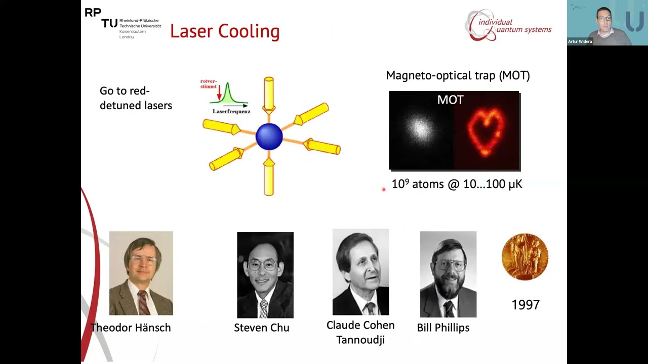 Artur Widera: Shaping Quantum Matter in Time - Floquet Engineering of Feshbach Resonances