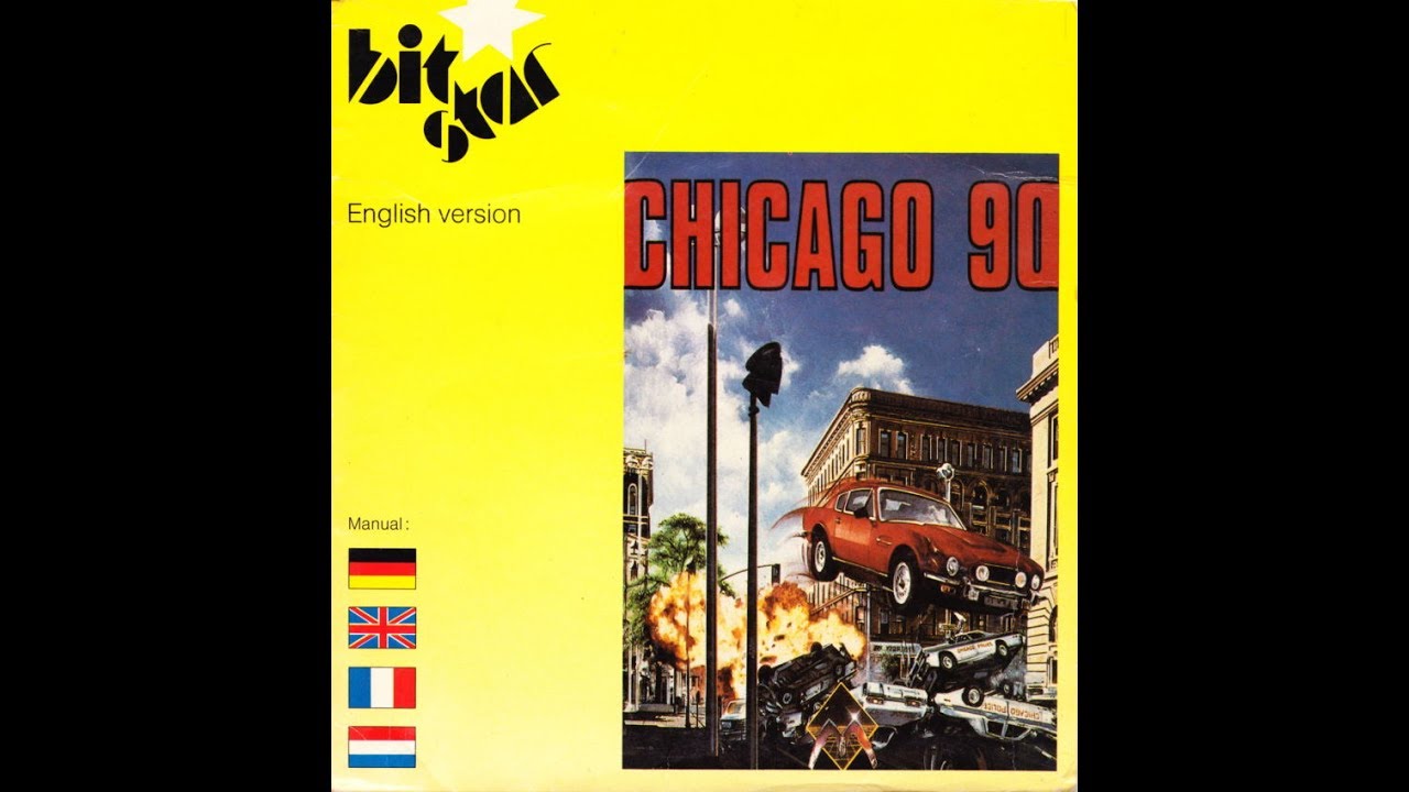 Chicago 90 (Dos PC) Gameplay / Microids/ 1989